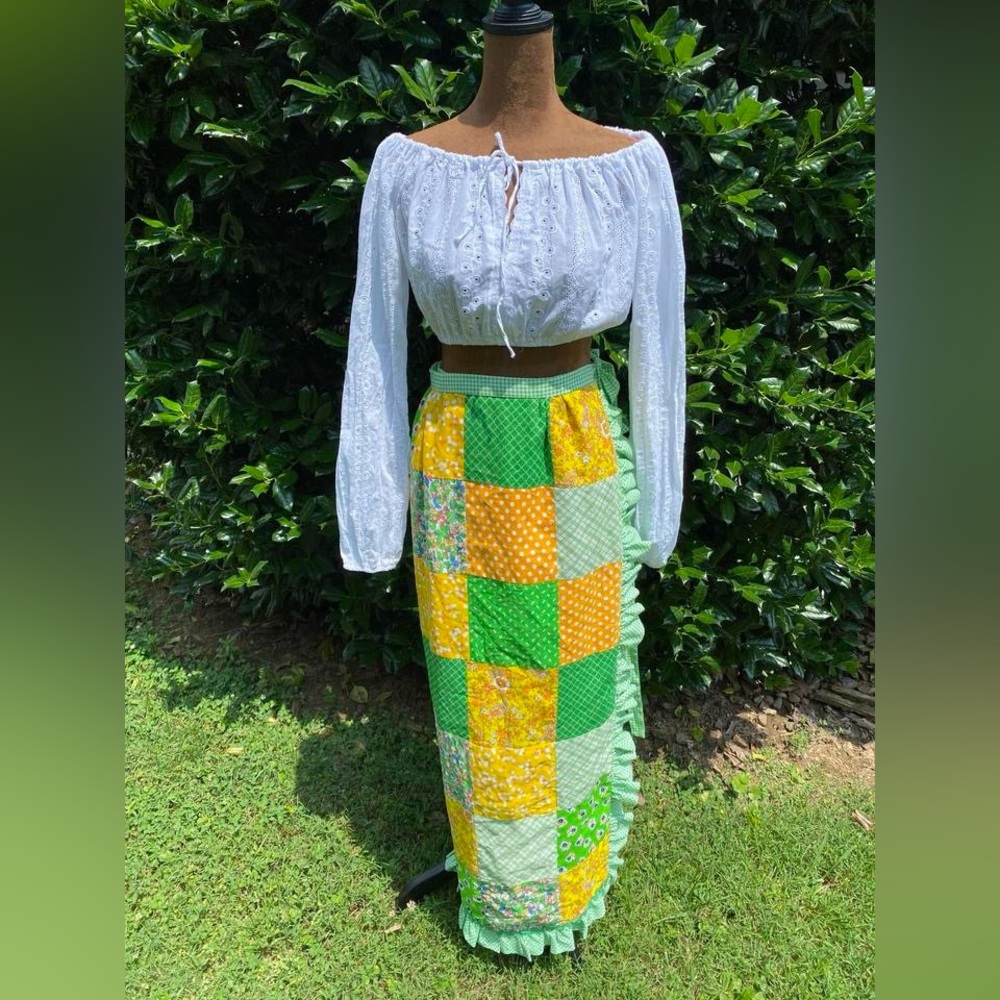 Mountain Artisans Vintage Patchwork Quilt Wrap Ma… - image 1